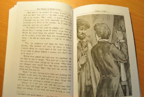Иллюстрация к книге Портрет Дориана Грея
