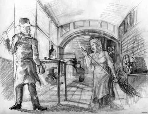  Иллюстрация к роману Три товарища